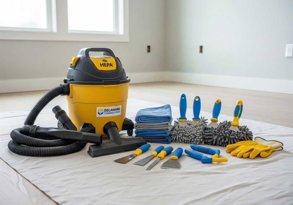 Post-Construction Cleaning Tools: A Proven Checklist of 6 Must-Haves for Delaware 7 Post-Construction Cleaning Tools: The 6 Essentials for a Flawless Delaware Project